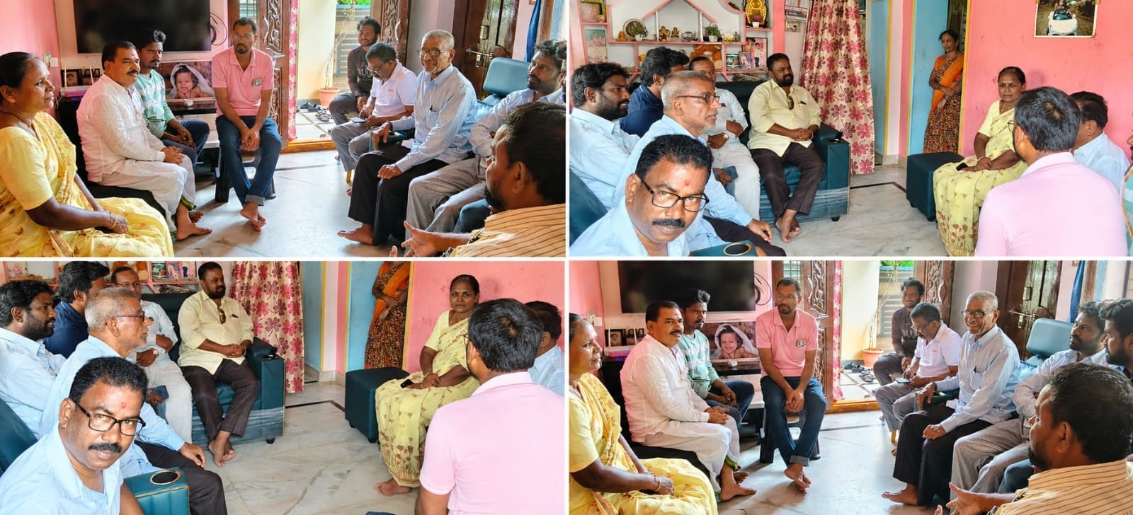 చంద్రమౌళి కుటుంబాన్ని పరామర్శించిన ఎన్‌హెచ్‌ఆర్సీ రాష్ట్ర ప్రధాన కార్యదర్శి ఎస్.డి. గౌస్